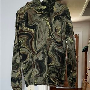No Boundaries Camouflage Swirl Hoodie